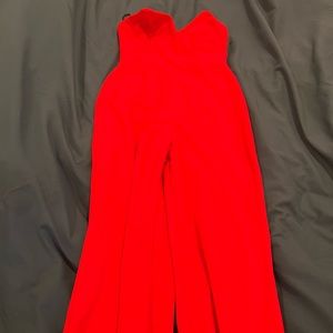 Lulus red jumpsuit